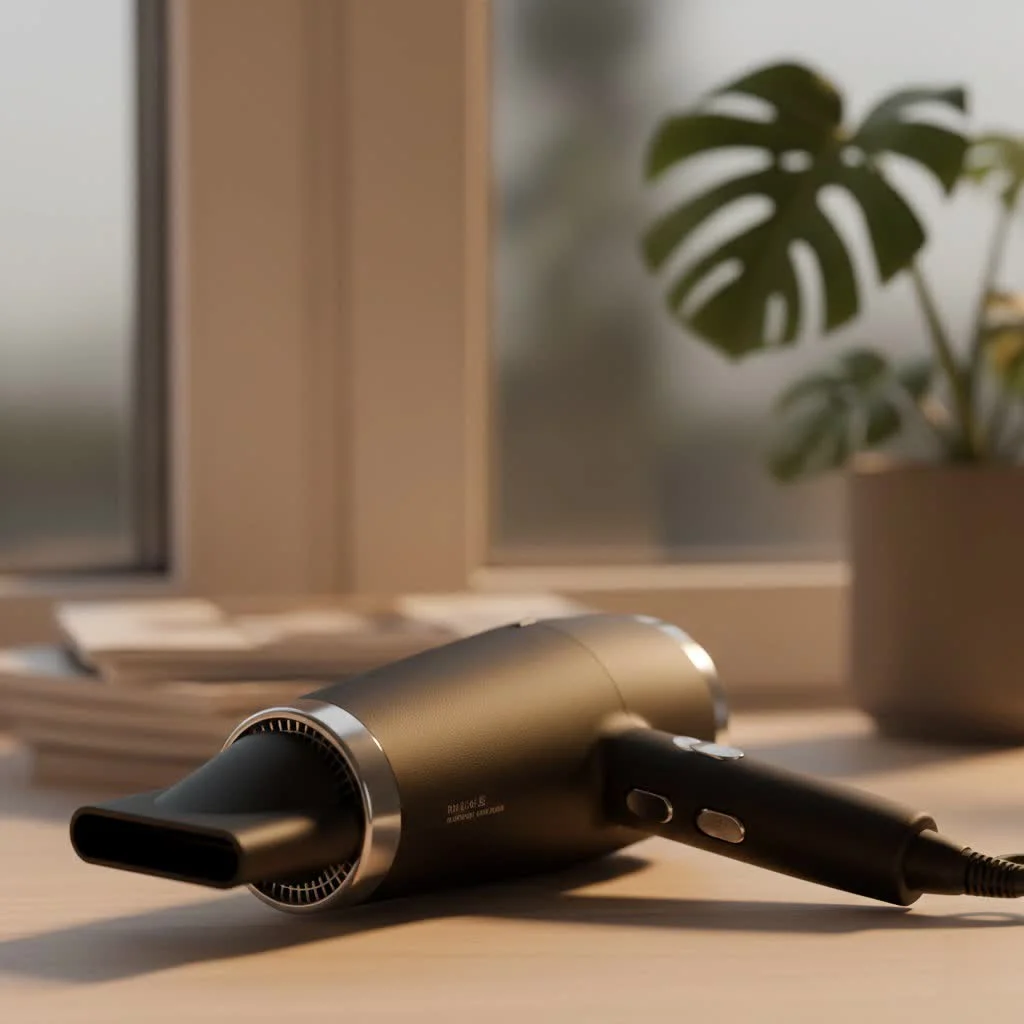 Hair dryer and curler combo with multiple attachments